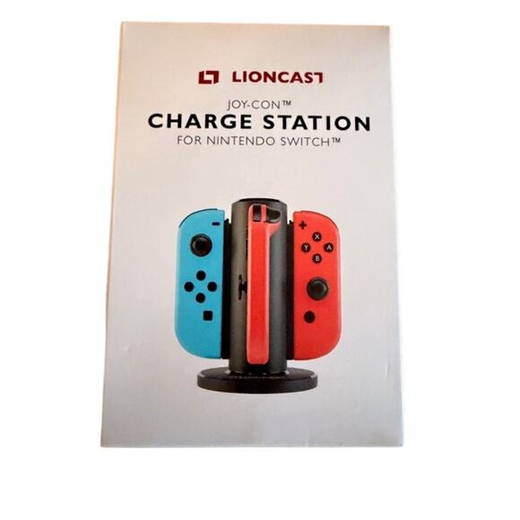 Lioncast Joy-Con Charge Station for Nintendo Switch New in Box - Picture 2 of 7